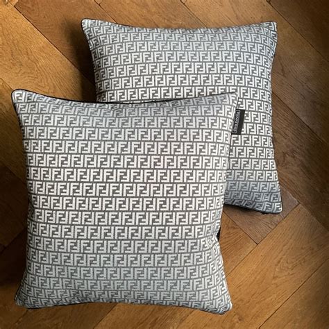 fendi cushion cover|Fendi roma cushions.